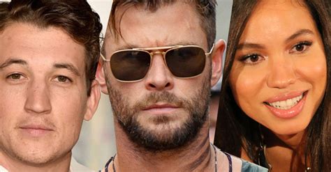 Chris Hemsworth Miles Teller Jurnee Smollett To Star In Spiderhead