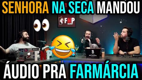 Senhora na SECA mandou Áudio pra Farmácia YouTube