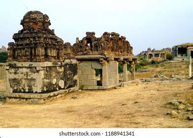 Remains Lord Shiva Temple Hampi Stock Photo 1188941341 | Shutterstock