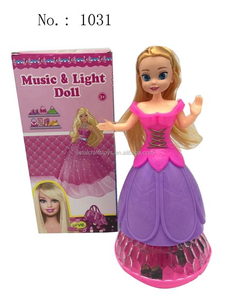 11.5 Inch Battery Operated Doll With Music And Light Universal Wheel ...