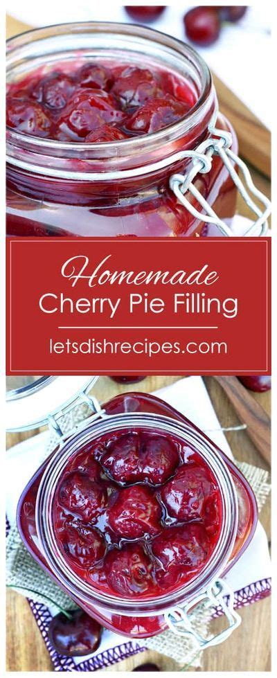 Homemade Cherry Pie Filling Recipe It S So Easy To Make Your Own Cherry Pie Filling At Home