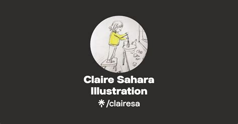 Claire Sahara Illustration Instagram Linktree