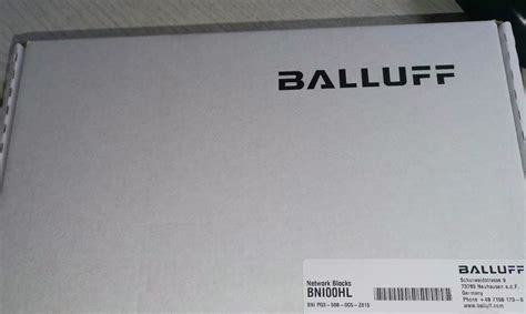 New Original Balluff Network Module Bni Pg C Z China