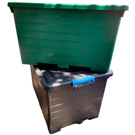 Storage Box 160l 90l 65l Storage Box Heavy Duty With Wheels And