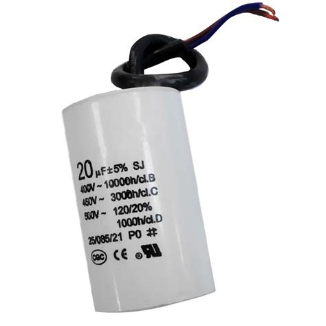 ShiwakiCBB60 AC 500V 20uF Cylinder Shaped Motor Drive Capacitor