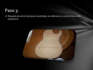 Elaboraci N De Una Guitarra Con Material De Provecho Ppt