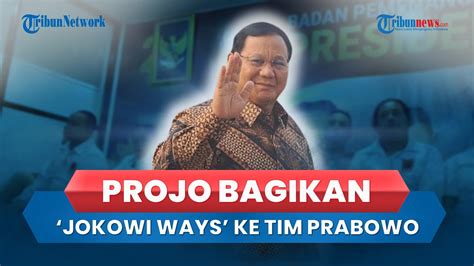 Relawan Projo Bagikan Jokowi Ways Taktik Menang Pilpres Saat Kunjungi