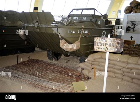 D-Day Landing museum at Utah beach Sainte Marie du Mont Manche Normandy ...