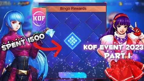 Kof Event Is Back I Spent Mlbb Kof Bingo Part Youtube