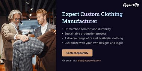 10 Best Clothing Manufacturers For Startups USA Global Appareify