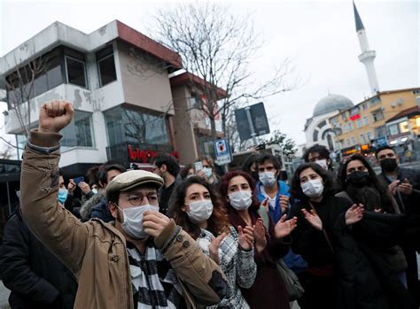 Bogazici protests: Police arrest more than a hundred protesters at top Turkish university ...