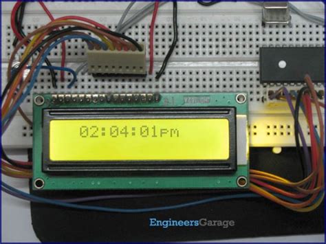 Arduino Pic16f877 Digital Clock Code And Proteus Simulation