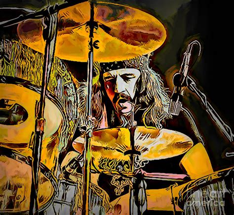 John Bonzo Bonham 35 Digital Art By Ray Brown Pixels