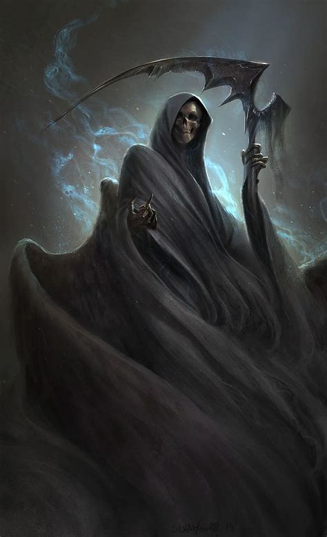 Awesome Drawings Of The Grim Reaper