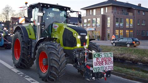 Proteste Der Landwirte Politiker Messen Bei Den Bauern Demos Mit