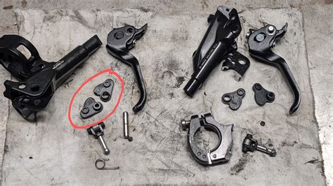 Plastic Guides In Shimano Brake Levers Bicycles Stack Exchange