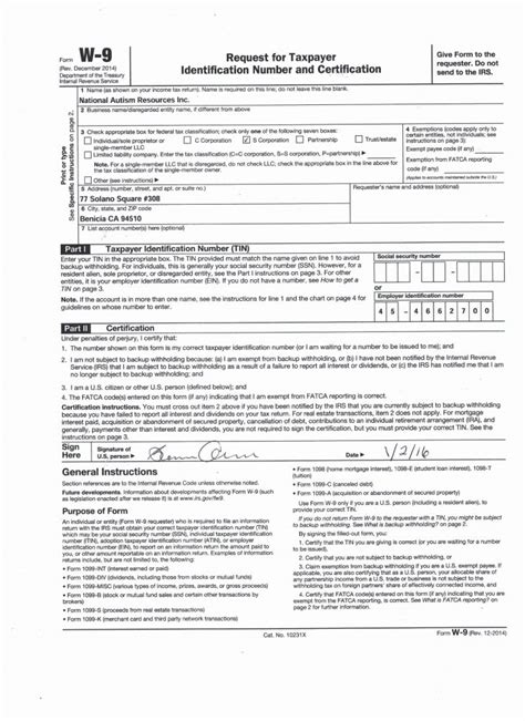 W9 Form 2024 Printable Eleen Idalina