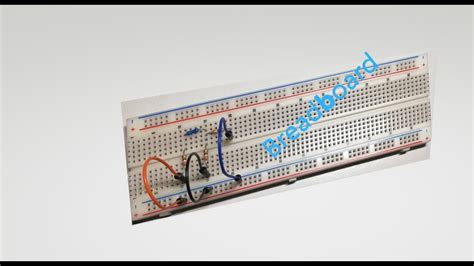 Ffectuer Des Mesures Lectrique Sur Une Platine D Essai Breadboard