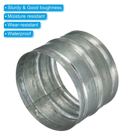 5 Duct Connector Metal Duct Coupling Vent Coupler Dryer Pipe Coupling Hose