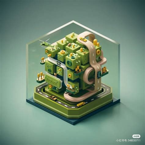 Pin by ℝ𝕚𝕟𝕟𝕖 on LIFE PUZZLES Isometric art Futuristic art