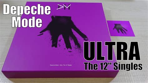 Depeche Mode ULTRA 4K The 12 Singles VINYL Box Set UNBOXING By