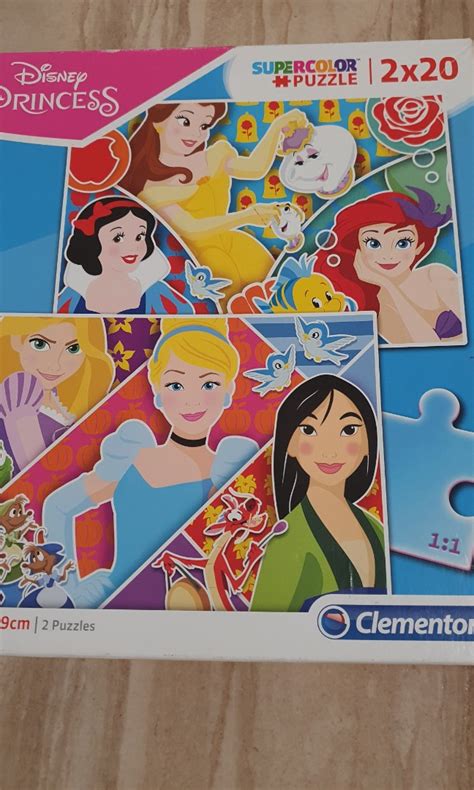 Disney Princess puzzles, Hobbies & Toys, Toys & Games on Carousell