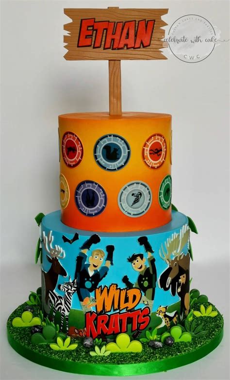 Wild Kratts Birthday Cake Birthday Party