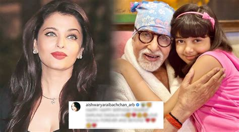 Amitabh Bachchan Aaradhya Wishes Her Grandfather Aishwarya Shared A