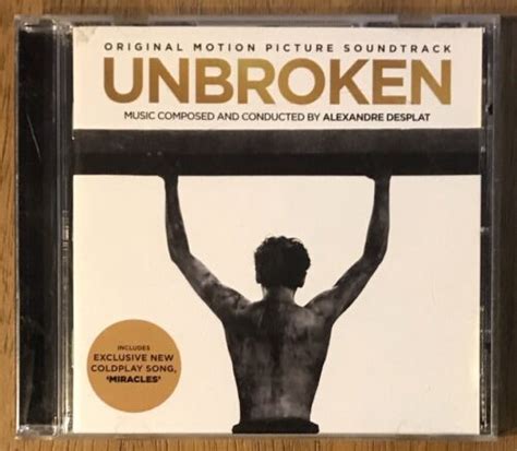 Unbroken Original Soundtrack Alexandre Desplat O S T CD 2014