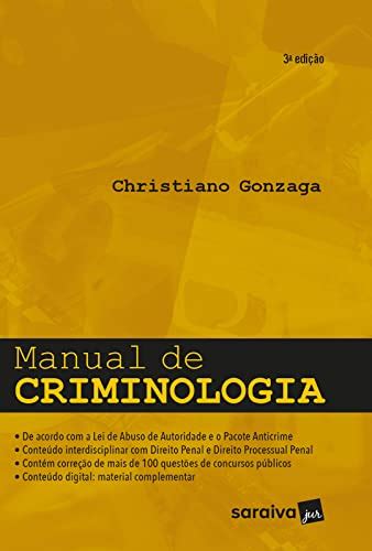 Manual De Criminologia Ebook Resumo Ler Online E Pdf Por Gomes