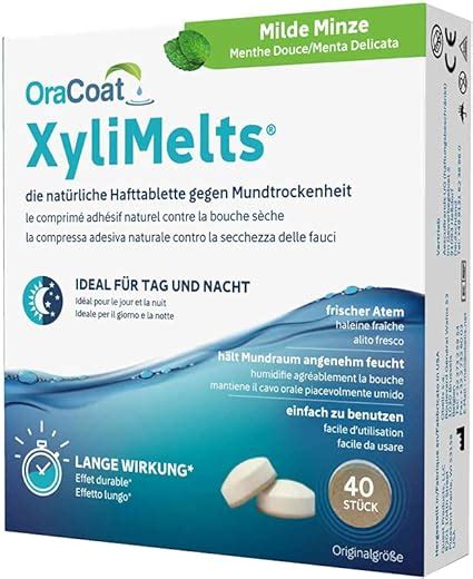 Oracoat Xylimelts Pastilles Adh Rentes Contre Les Caries Et La