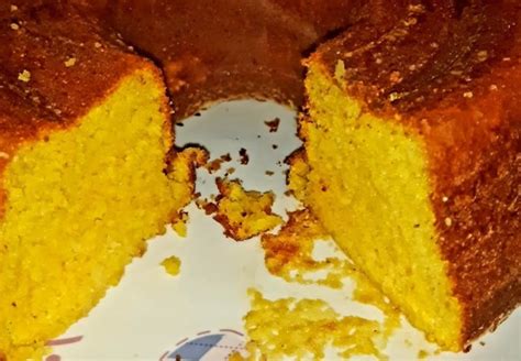 Bolo De Milharina Milho Petiscos Receitas Gastronomia E