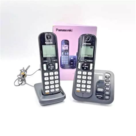 Panasonic Kx Tgc Expandable Digital Cordless Answering System With