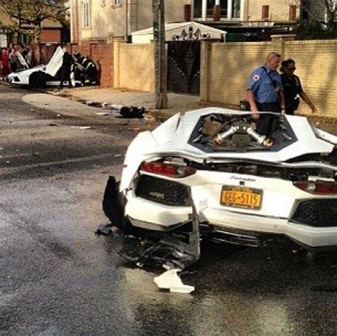 Lamborghini Aventador Splits In Half In Spectacular Brooklyn Crash Video