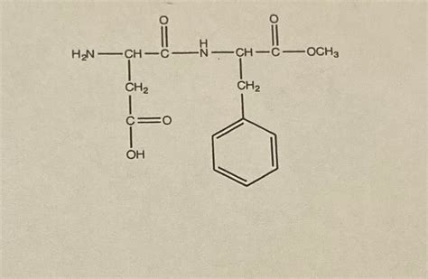 Can you show me the synthesis of aspartame? (use | Chegg.com