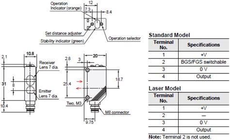 E3z [] Ul Compact Photoelectric Sensor With Built In Amplifier