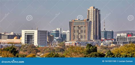 CBD Gaborone editorial image. Image of botswana, skyscraper - 161551150