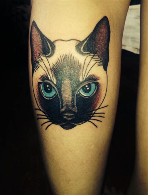 1000+ images about Siamese cat tattoo. on Pinterest | Simple cat tattoo, The moon and Moon tattoos