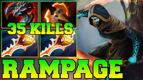 Rampage Kills With Divine Rapier Dota Phantom Assassin