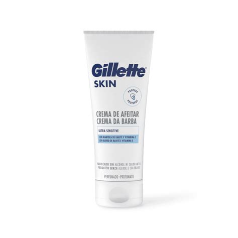 Gillette SKIN Ultra Sensitive Creme De Barbear Para Homens Gillette PT