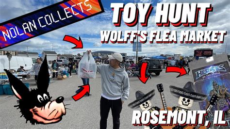 Flea Market Toy Hunt Wolff S Flea Market Rosemont IL YouTube