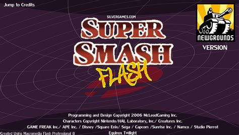 Super Smash Flash - Play Online on SilverGames 🕹️