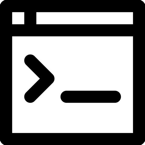 Cli Icon Svg Vectors And Icons Svg Repo