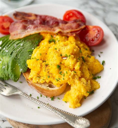 Cheesy Scrambled Eggs Don T Go Bacon My Heart