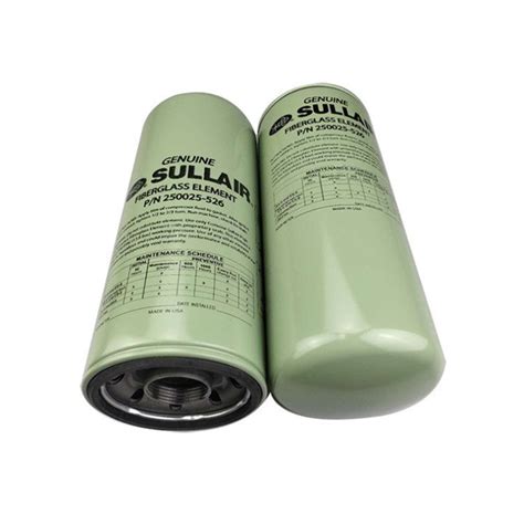 Replacement Sullair Air Compressor Oil Filter Element 250025 526 Buy Oil Filter 250025 526