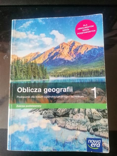 Oblicza Geografii Zakres Podstawowy Po Szk Podst Warszawa Kup