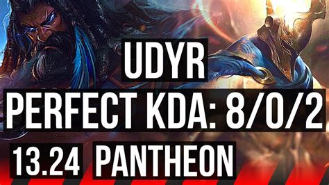 UDYR Vs PANTHEON TOP 8 0 2 70 Winrate Legendary KR Master 13