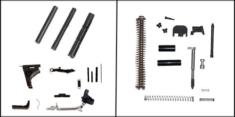 Diy Pistol Kits G17 Slide Parts Kit Tyrant Designs Glock Compatible