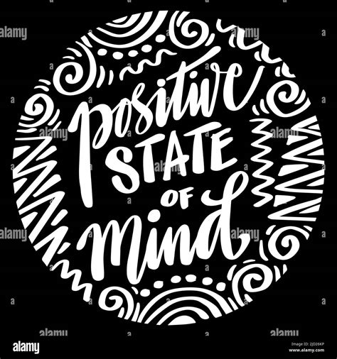 Positive state of mind. Positive quotes Stock Photo - Alamy