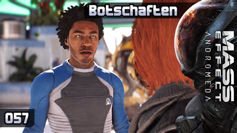 Mass Effect Andromeda [057] Botschaften Lets Play [ger Deu] Youtube